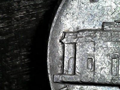 1973 D Jefferson Nickel Lots OF Doubling Reverse - Image 1 of 4