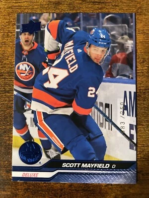 2023-24 Upper Deck Extended Series Deluxe - #586 Scott Mayfield 83/250. - Image 1 of 3