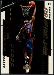 2000-01 UD Upper Deck #G6 Latrell Sprewell - Graphic Jam KOSTENLOSER VERSAND! - Bild 1 von 2