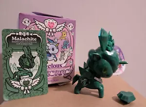 Tokidoki Malachite Unicorno Chaser Vinyl Figure Unicornos Precious Series Gems - Picture 1 of 12