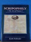 Scripophilly, The Art of Finance by Keith Hollender w dust jacket