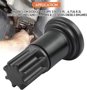 Engine Barring/Rotating Tool For Cummins B/C Series & Dodge 3.9L 5.9L, 6.7L 8.3L - Picture 1 of 8
