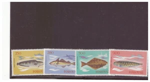 FAROE ISLANDS SC.97-100 1983 FAROE FISH MNH COMP. SET W2PG1 - Picture 1 of 1
