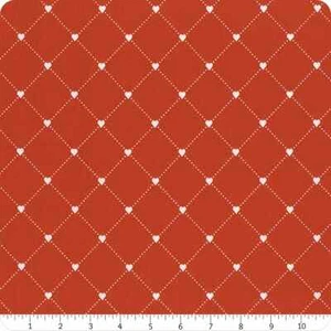Take Heart, Heart Cross Red Valentines by Riley Blake Fabrics BTY - Picture 1 of 5