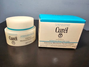 Curel Intensive Moisture Facial Cream/Care, Dry Sensitive Skin 1.4 OZ - 40 g - Picture 1 of 3