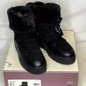 Bota Calia Haily Moon para mujer, talla 10, negra - Imagen 1 de 6
