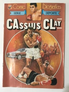 CASSIUS CLAY & MUHAMMAD ALI COMIC BIOGRAFIAS BRUGUERA 1983 - Picture 1 of 4