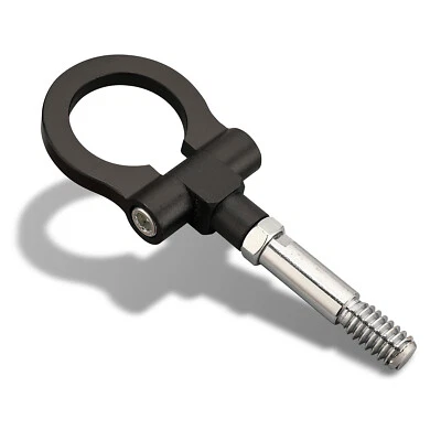 Gancho de remolque invertido negro para Ford Mustang 1996-2017, Focus RS / MK4 2017-2019 Foto 1 de 4