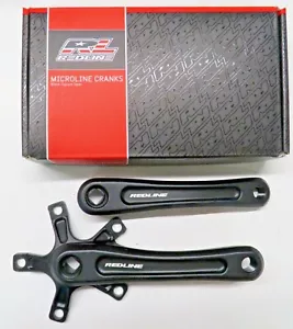 Brazos de manivela BMX Redline Microline negros 135 155 160, 165 170 mm 5 pernos 110 mm - Imagen 1 de 3