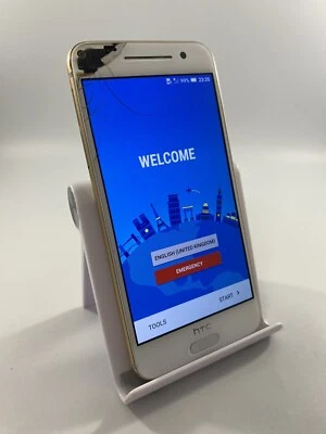 HTC One A9 Gold Unlocked 32GB 5.0" 13MP 2GB RAM Android Smartphone Cracked - Image 1 of 4