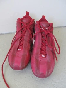 Nike Zoom Air Cleat  Football Baseball Metal Men's Size 13 Red / White - Picture 1 of 5