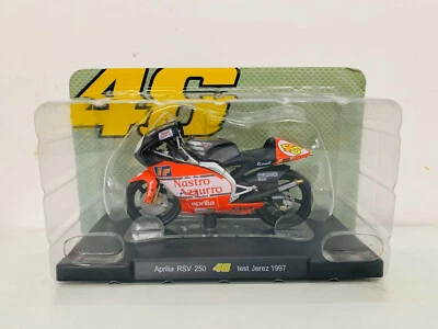 Leo Models Aprilia RSV 250 #46 Test Jerez 1997 1/18 Scale Model Bike - Image 1 of 2