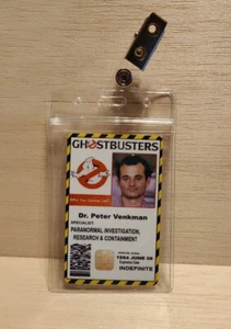 GHOSTBUSTERS Dr. Peter Venkman Personalausweis - Bild 1 von 2