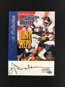 Ottis Anderson 1999 Fleer Sports Illustrated colección de autógrafos NY Giants - Imagen 1 de 2