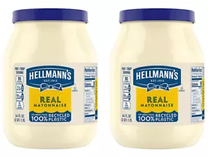 Paquete de 2 mayonesas reales Hellmann's, 64 oz. Envío GRATIS - Imagen 1 de 2
