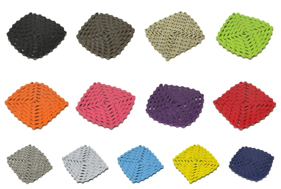 Cadena de bicicleta de una sola velocidad KMC PRO+ 1/2 x 1/8 x 112 izquierda Cruiser FIXIE BMX Foto 1 de 1