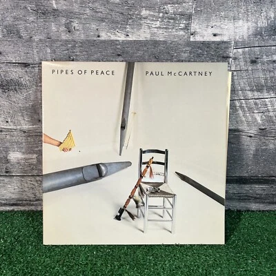 Paul McCartney Pipes Of Peace Gatefold LP Album Vinyl Record - Image 1 of 4
