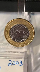 BRASIL 1 REAL 2003 - REVERSO HORIZONTAL - RRR - Imagen 1 de 3