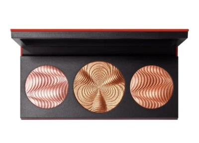 MAC Step Bright Up Extra Dimension Skinfinish Trio Palette Medium/Deep New - Image 1 of 4
