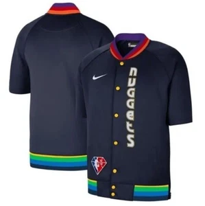 Chaqueta de calentamiento Nike Denver Nuggets City Edition Therma Flex Showtime para hombre - Imagen 1 de 3
