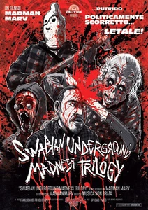Swabian Underground Madness Trilogy DVD Spasmo Video 2015-19 Madman Marv - Imagen 1 de 1