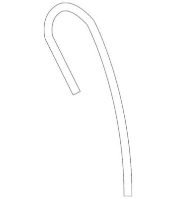 Fechadura de porta traseira genuína Ford 2005-2006 quinhentos campainha 5G1Z-5426449-A - Imagem 1 de 2