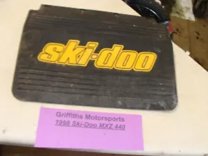 1998 97-99 SKIDOO MXZ 440 fan snowflap snow flap mud oem yellow - Picture 1 of 11