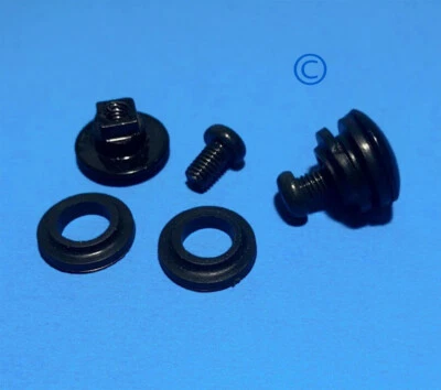 2x Bolt Nut Screw Rear Cab Window Latch Lock Fits Toyota Hilux Pickup 98 99 - 04 - Image 1 of 2