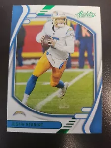 2021 Absolute Justin Herbert Green Card #73 - Bild 1 von 2