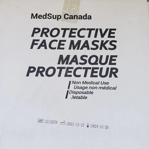 640ea KN95 Face Masks Air Filters, Individual Wrapped, Metal Nose Fit, 5 Layers - Picture 1 of 21