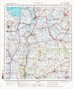 Mapas topográficos militares soviéticos rusos - LEER (Alemania), 1:200 000, edición 1988 - Imagen 1 de 8