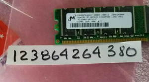 512MB PC RAM DDR1 400 PC3200 DDR 400 184PIN NON-ECC CL3 SINGLE RANK 1RX8 64X8 - Picture 1 of 1