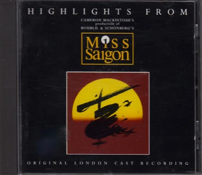 OST Musical - Highlights From Miss Saigon - Original London Cast Recording CD 90 - Bild 1 von 4