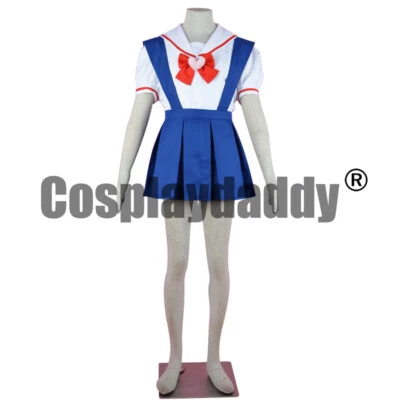 Sailor Moon Usagi Chibi Usa Chibiusa School Uniform Dress Cosplay Costume F006 - Image 1 of 4