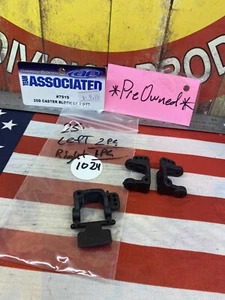 Team Associated 7919 PreOwned Caster Block 25* 2-Left-1-Right GT2 USA Ship - Picture 1 of 3