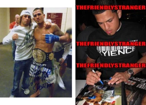 ANTHONY "SHOWTIME" PETTIS signed Autographed WEC CHAMP 8X10 PHOTO Proof UFC COA - Picture 1 of 3