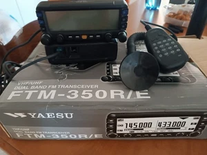 YAESU FTM-350 VHF UHF RADIOTRANSCEIVER COMPLETO NON SI ACCENDE DA RIVEDERE - Zdjęcie 1 z 4