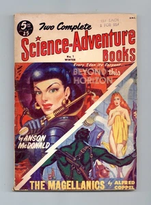Two Complete Science-Adventure Books Pulp Dec 1952 #7 VG - Picture 1 of 3