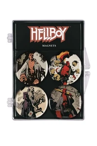 Dark Horse Deluxe Hellboy Magnet 4 Pack,Comics & Graphic Novels - Picture 1 of 2