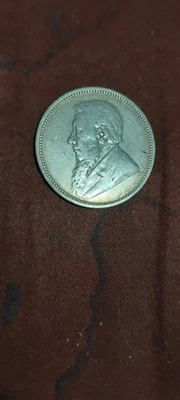 South Africa 1893 Two Shillings Wonderful Coin Explanation Sharp! - Image 1 of 4