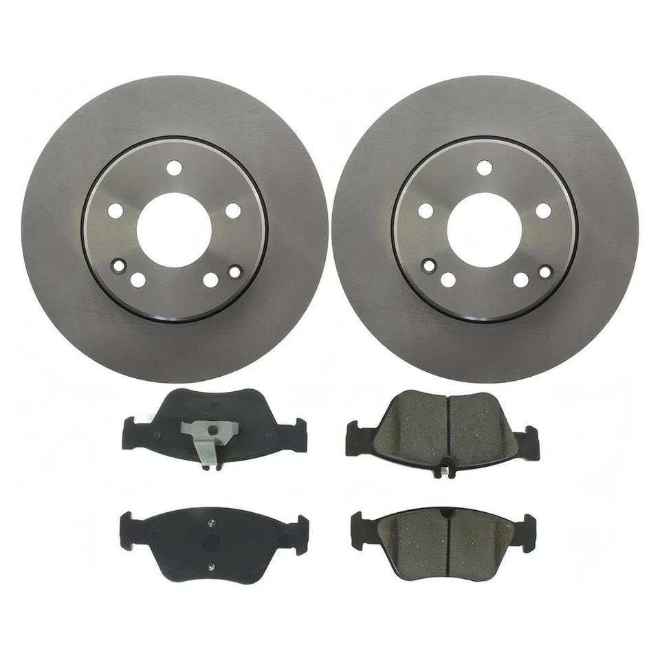 Передние тормозные колодки и роторы для Mercedes-Benz C280 2,8 л 2000 1999 1998 1997 1996 - Изображение 1 из 1