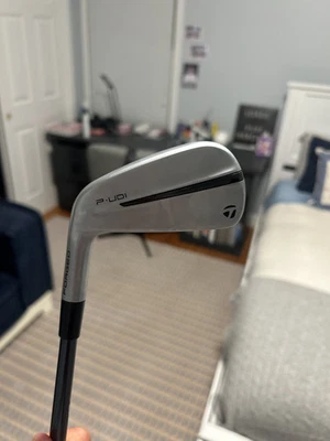 Mint Lefty Taylormade P-UDI 3 iron with Recoil DART F4 90 shaft - Image 1 of 4
