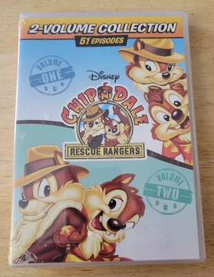 Chip 'n Dale Rescue Rangers 51 Episode 2-Volume Collection On DVD- New & Wrapped - Image 1 of 4