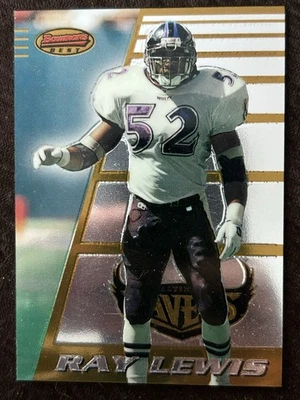 Bowman's Best 1996 - Ray Lewis #164 (RC) Foto 1 de 2
