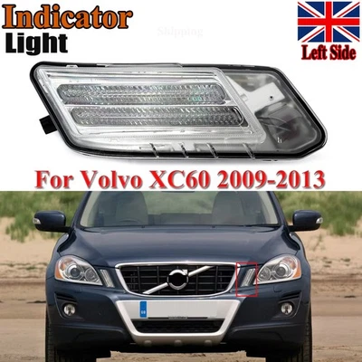 For Volvo XC60 2010 2011 2012 2013 LED DRL Daytime Running Light Lamp Left Side - Image 1 of 4