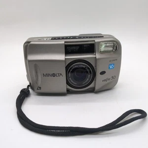 Minolta Vectis 30 APS Film Camera Aspherical Lens Zoom 30-90 mm Untested - Picture 1 of 4