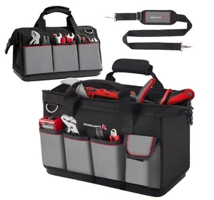 IRONLAND 16,5" Borsa Attrezzi Resistente Organizzatore Impermeabile Multitasche Tote - Foto 1 di 7