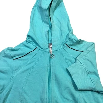 Nike Sudadera con Capucha y Cremallera Mujer M Manga Corta Entrenamiento Atlético Verde Foto 1 de 4