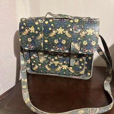 **Made In England** Dr Martens X Liberty London 15 Inch Satchel  - Image 1 of 4