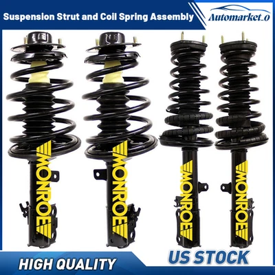 Puntales delanteros traseros con muelles helicoidales para 1998 1999 2000 2001 Lexus ES300 3,0 L Foto 1 de 4